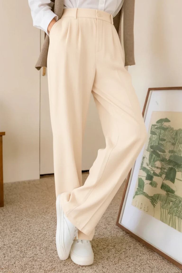 Men’s Linen Trouser – Beige